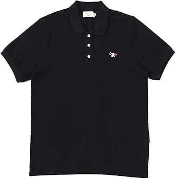 メゾンキツネ　トリコロールフォックス　ユニセックス　ポロシャツ　L　ホワイト Amazon.co.jp: (メゾンキツネ) MAISON KITSUNE ポロシャツ XL